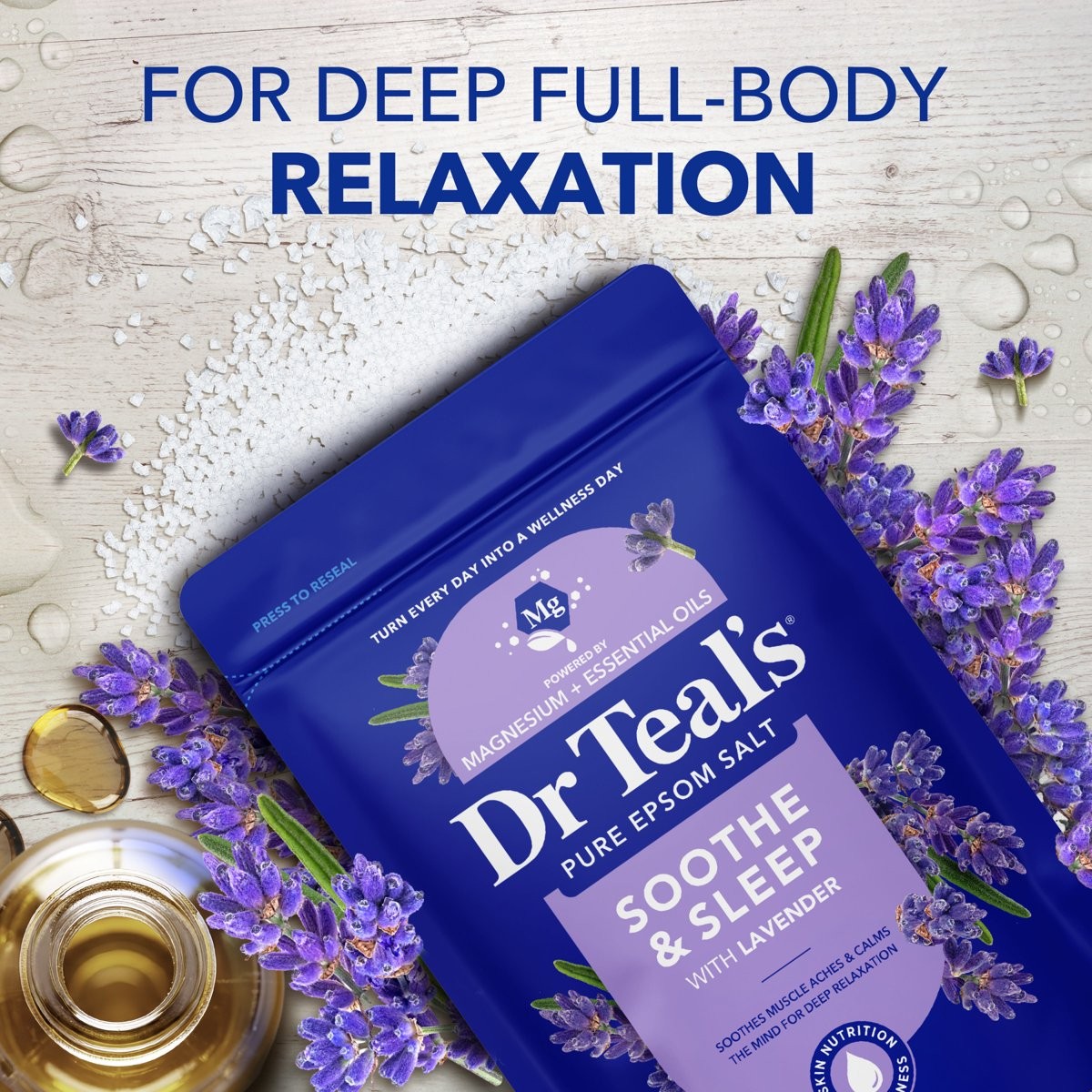 Lavender Bath Salts detail 3