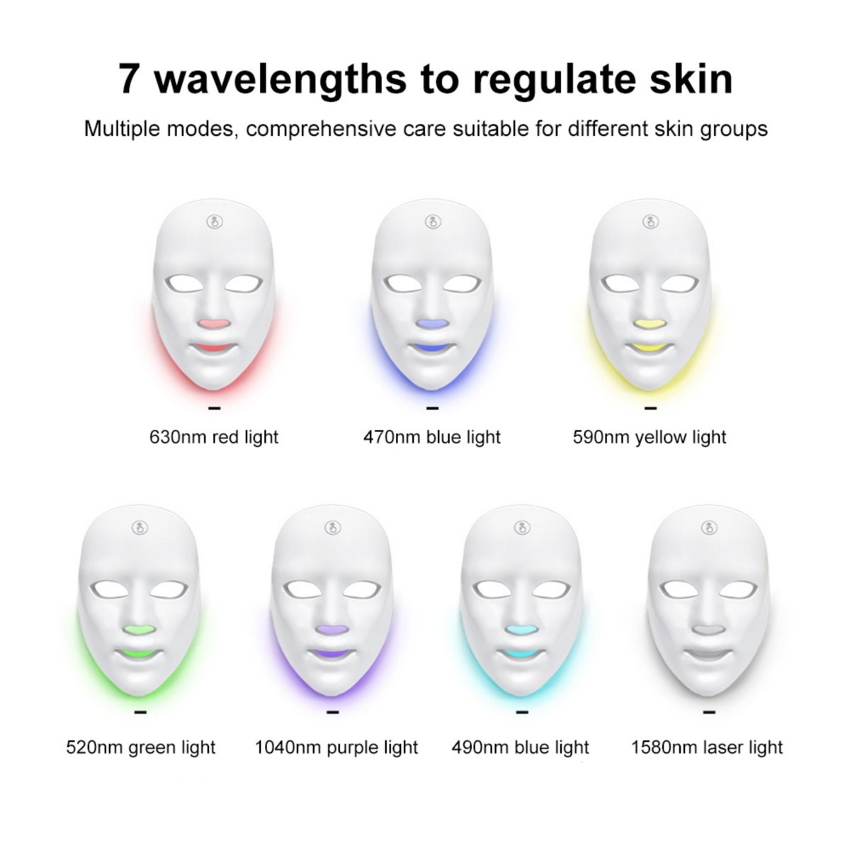 LED Light Therapy Mask detail 1