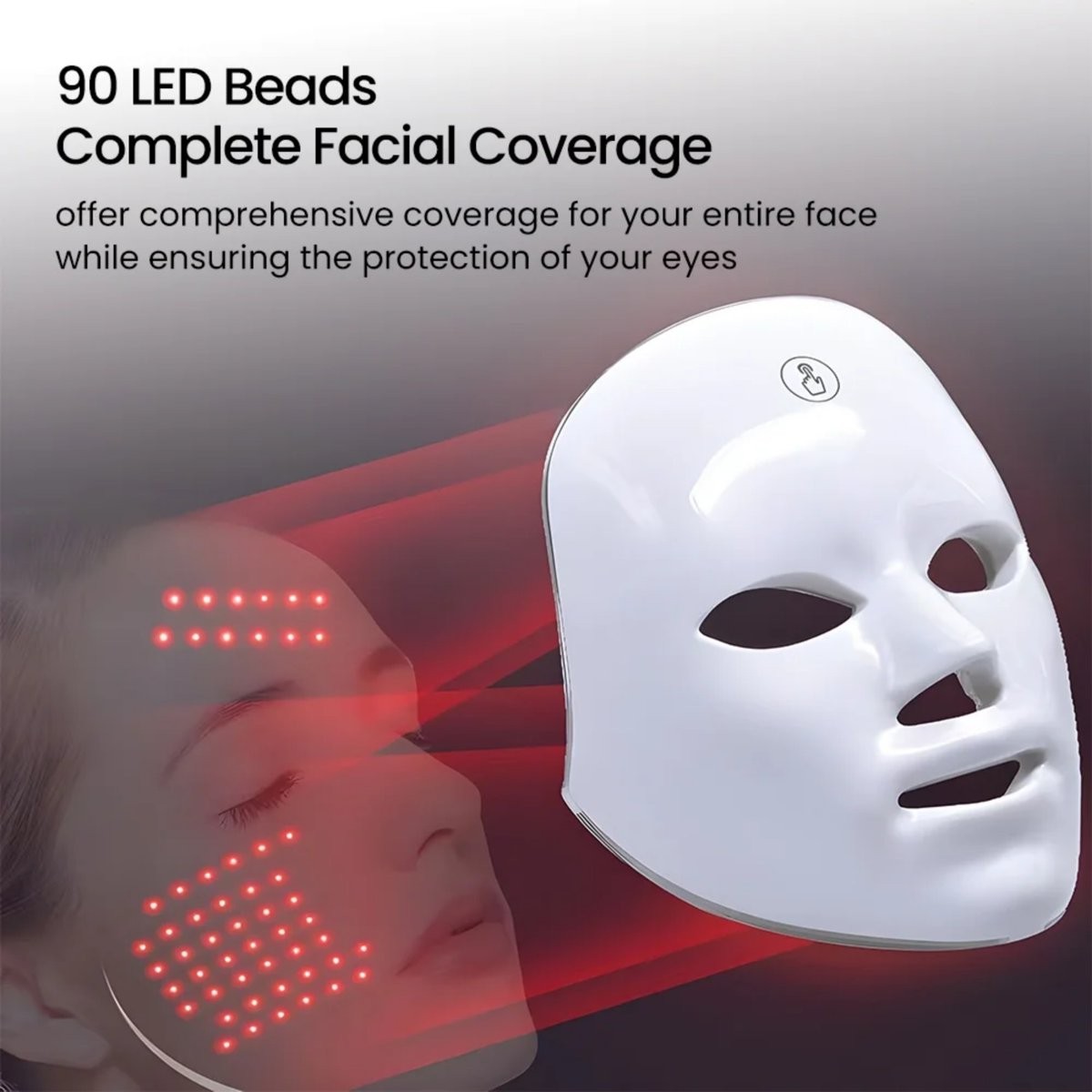 LED Light Therapy Mask detail 4